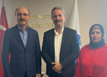 Irak Türkmen Eğitimciler Öğretmen Örgütü Başkanı ve Kerkük Eğitim Genel Müdür Yardımcısı Genel Başkan Geylan’ı Ziyaret Etti