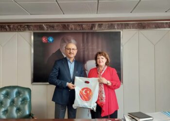 Romanya Türk Tatar Öğretmenler Derneği Başkan Vekili Vildan Bormambet Türk Eğitim-Sen Genel Merkezini Ziyaret Etti.